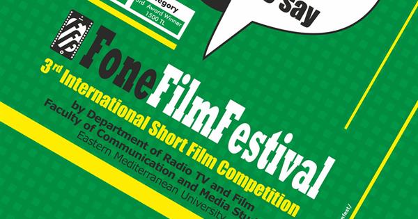 DAÜ 3. Fone Film Festivali Başlıyor