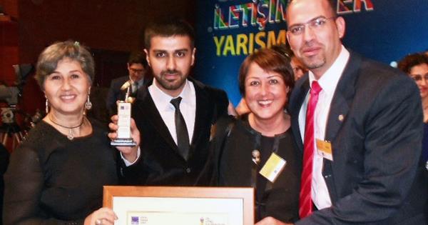 EMU Communication Faculty Student Sertaç Özdemir Receives Aydın Doğan Foundation Award